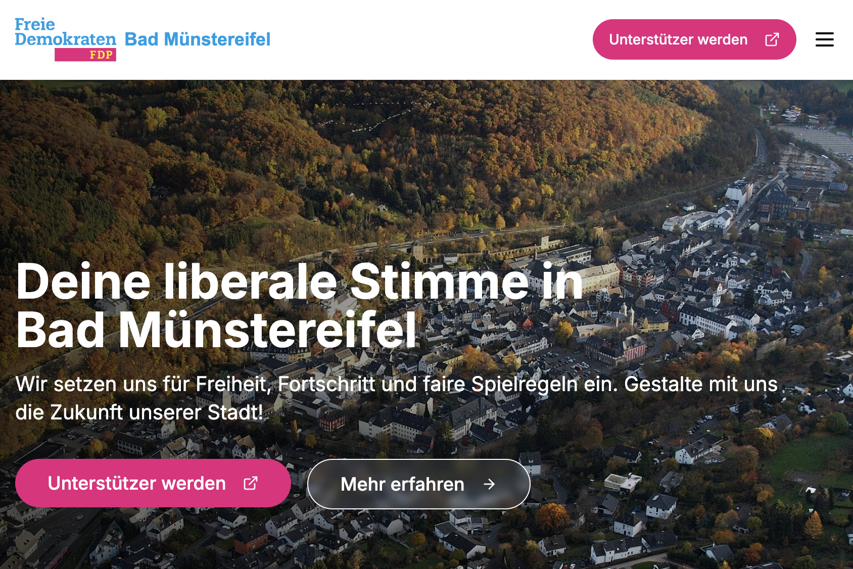 FDP Bad Münstereifel - Politische Webpräsenz