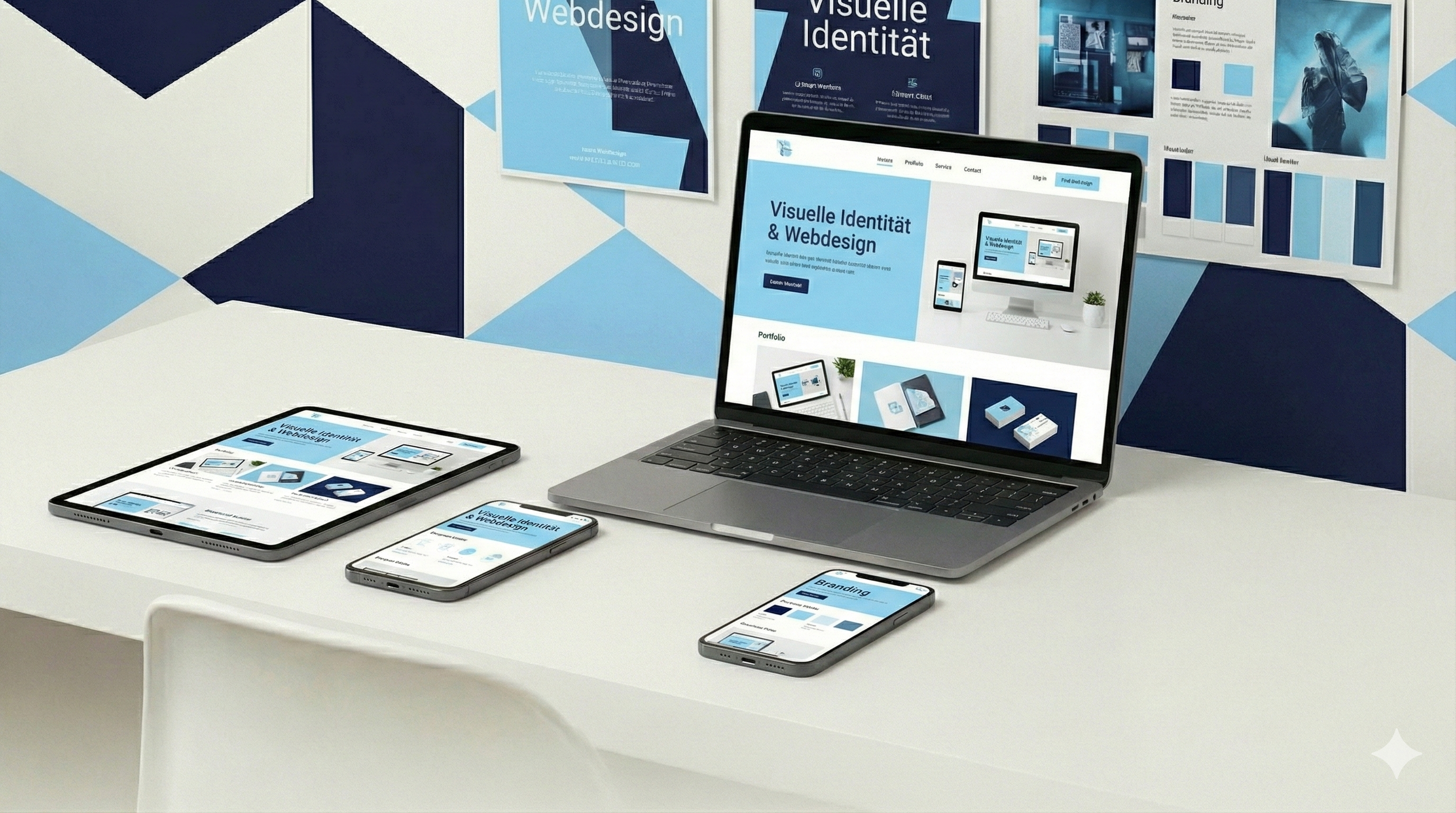 MEDIAWANTED Logo - Webdesign & Visuelle Identität